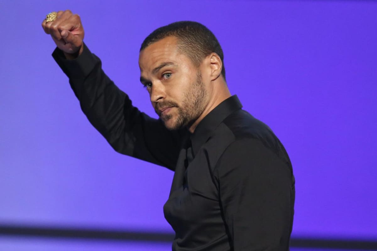Jesse Williams en los premios BET