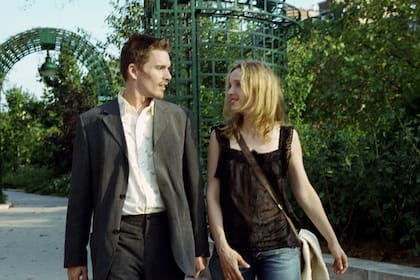 Jesse y Céline en Antes del atardecer