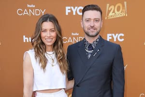 Jessica Biel y Justin Biel en la premiere de Candy en California