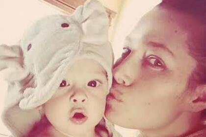 Jessica Biel y su hijo, Silas