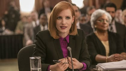 Jessica Chastain en Miss Sloane
