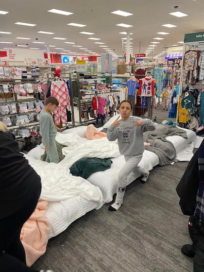 Jessica compartió en su cuenta de Facebook cómo terminó varada en una sucursal de Target