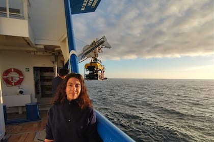 Jessica Risaro, una científica neuquina