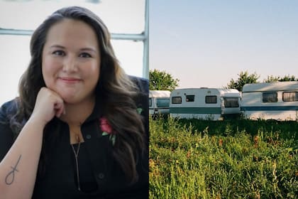 Jessica Safavimehr dejó Nueva York para tener una vida junto a su esposo en una casa rodante