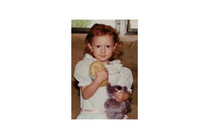 Jessica Stavena cuando era apenas una niña