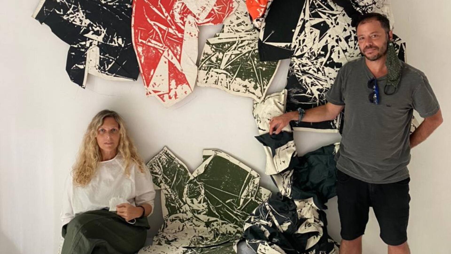 Jessica Trosman, Martín Churba y sus creaciones textiles