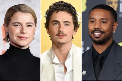 Jessie Buckley, Timothée Chalamet y Michael B. Jordan, tres candidatos fuertes de la próxima ceremonia de los premios Oscar