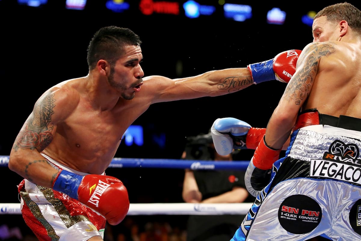 Jesús Cuellar en Nueva York, ante Jonathan Oquendo