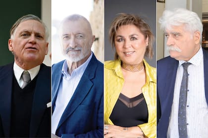 Jesús Huerta de Soto, Arturo Pérez Reverte, Megan Maxwell y Jorge Asís
