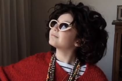 Jesús, la nieta de Graciela Borges: imitó a su abuela y es furor en las redes sociales