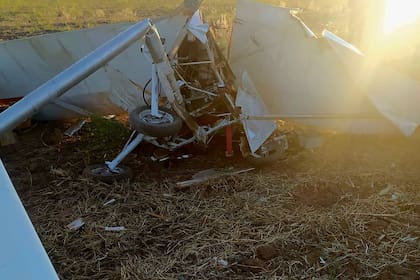 Jesús María. Murió un hombre de 54 años que piloteaba un avión ultraligero