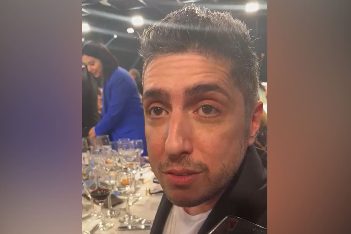 Jey Mammon asistió a los Martín Fierro