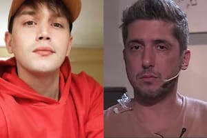 Jey Mammon dio una segunda entrevista (Foto Instagram @lucasbenvenutoo /Captura video)