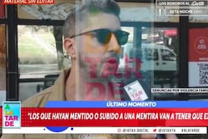 Jey Mammon habló acerca de las posibles acciones que iniciará contra los que, según él, "se subieron a una mentira"