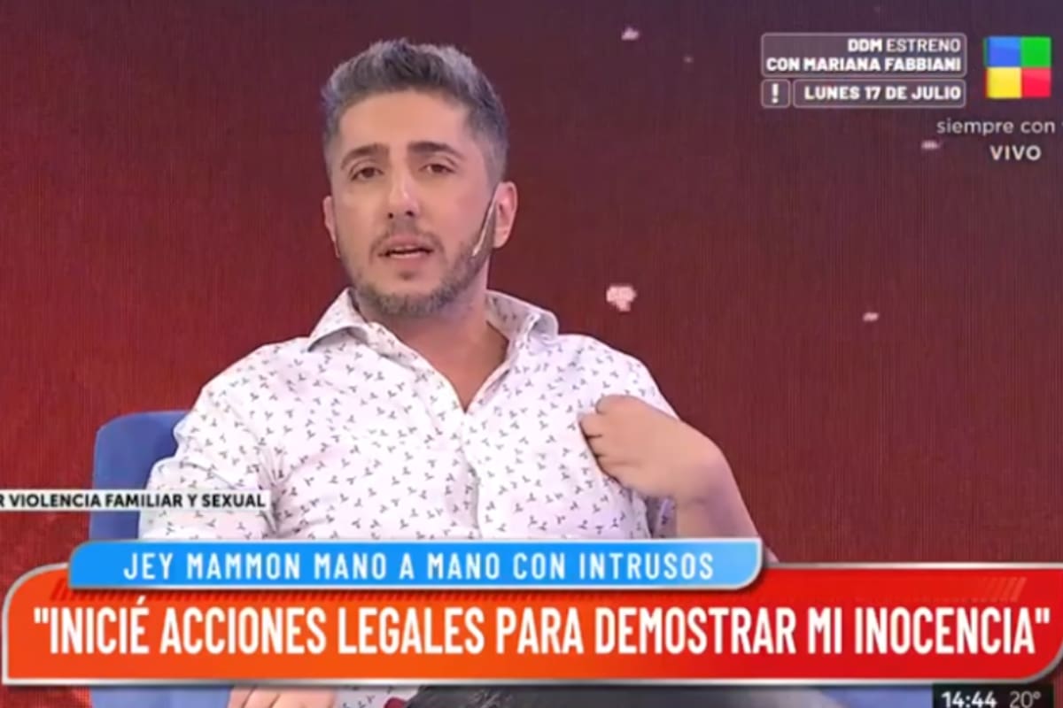 Jey Mammon rompió el silencio en Intrusos