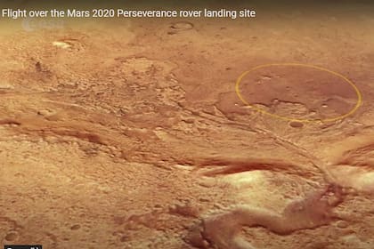 Jezero, el destino de la nueva misión de la NASA en Marte; un antiguo lago que podría arrojar resultados sobre la vida microbiana en el planeta