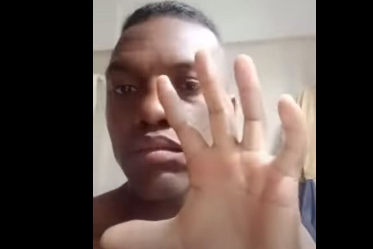 Jhon Teherán, boxeador colombiano que dice que le ofrecieron 5000 dólares para perder contra Maravilla Martínez