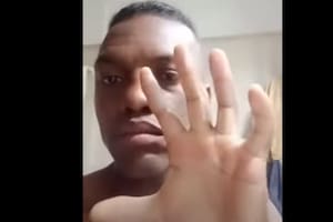 Jhon Teherán, boxeador colombiano que dice que le ofrecieron 5000 dólares para perder contra Maravilla Martínez