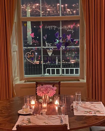 Jill Biden compartió una romántica foto por el día de San Valentín