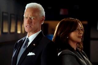 Las primeras imágenes de Carrey como Biden y de Maya Rudolph como Kamala Harris