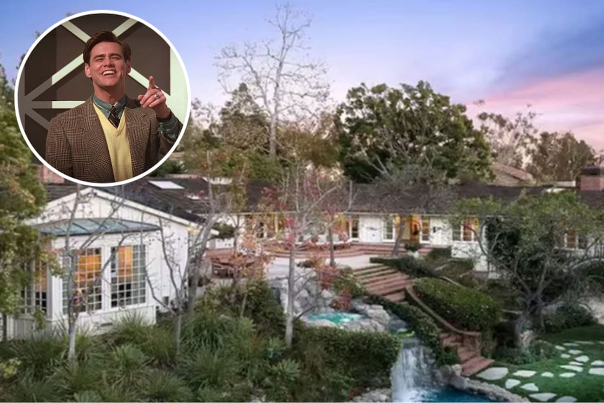 Jim Carrey debió bajar tres veces el precio de venta de su mansión de Los Ángeles