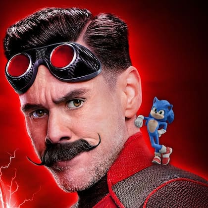 Jim Carrey regresa para la tercera parte de Sonic (Foto: Instagram @sonicmovie)