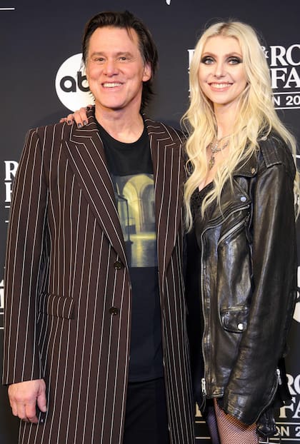 Jim Carrey y Taylor Momsen, a pura sonrisa