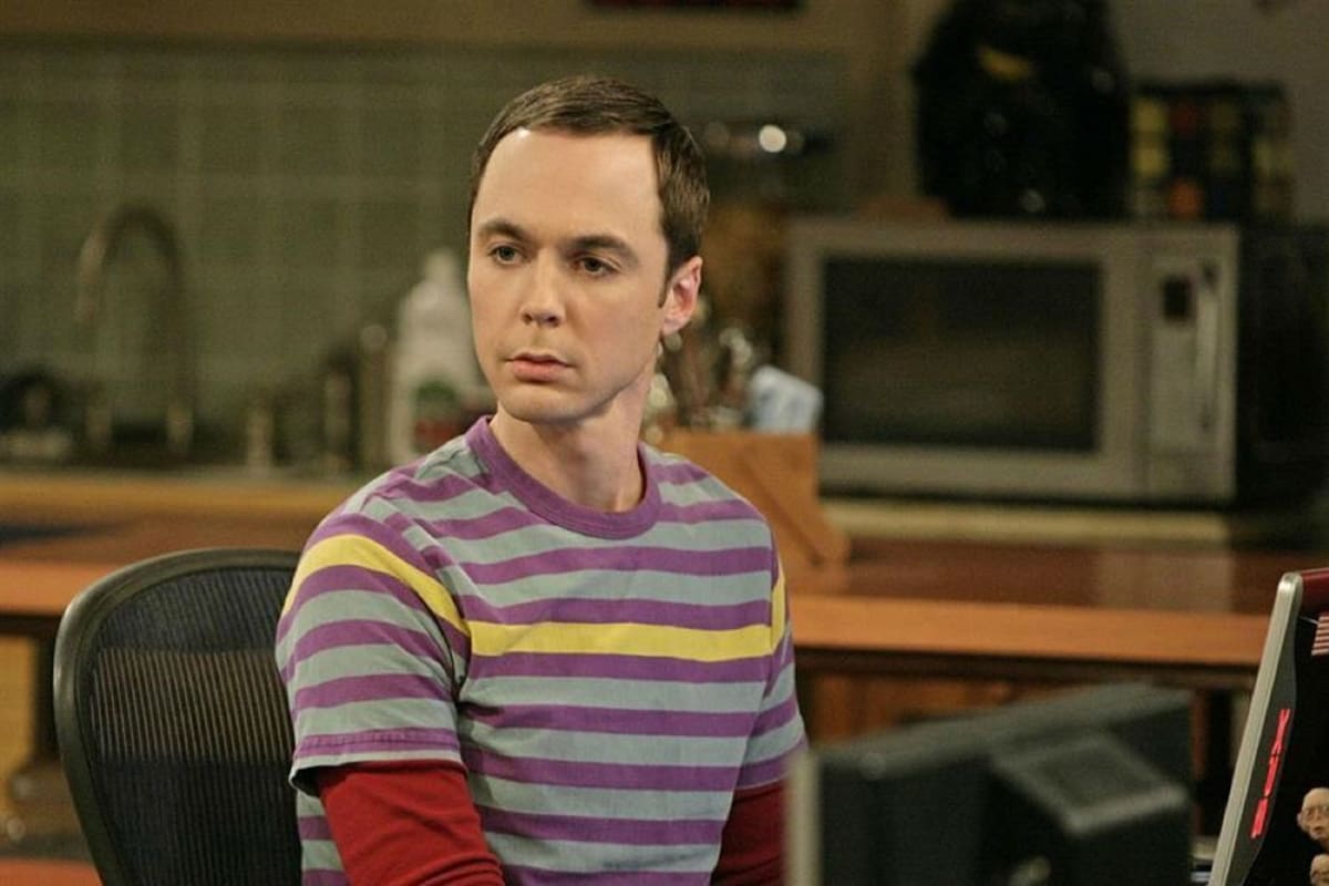 Jim Parsons, en un episodio de la exitosa serie The Big Bang Theory