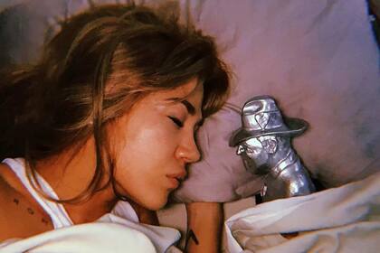 Jimena Barón compartió la versión casera de La Cobra