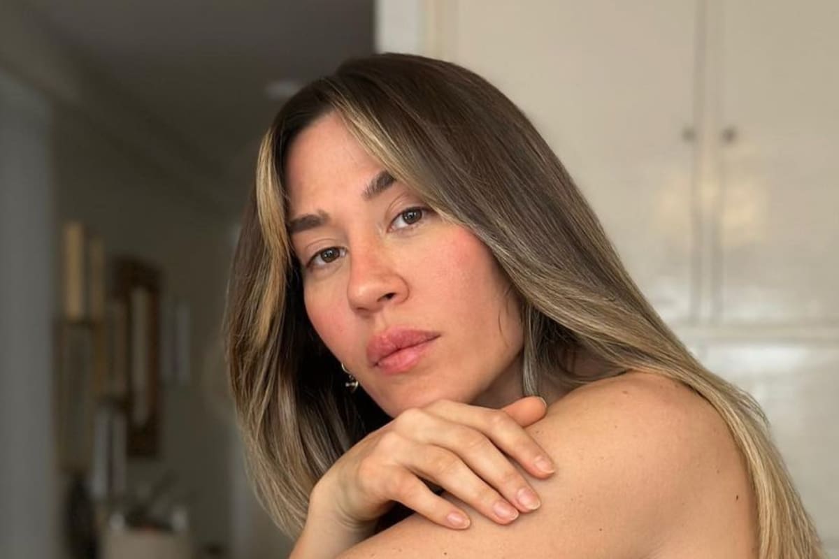 Jimena Barón mostró el licuado que toma todas las mañanas