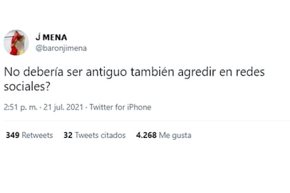 Jimena Barón respondió a las críticas sobre su cuerpo: "¿No debería ser antiguo agredir en las redes sociales?"