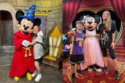 Jimena Barón viajó con su madre y su hijo Momo a Disney (Foto: Instagram @jmena)