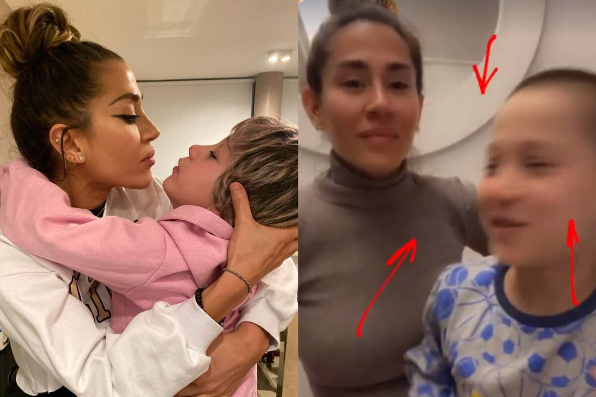 Jimena Barón vivió un momento paranormal junto a Momo, su hijo