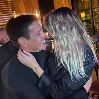Jimena Campisi y Crisitan Cardozo, muy enamorados (Foto: Instagram @cristiancardozook)
