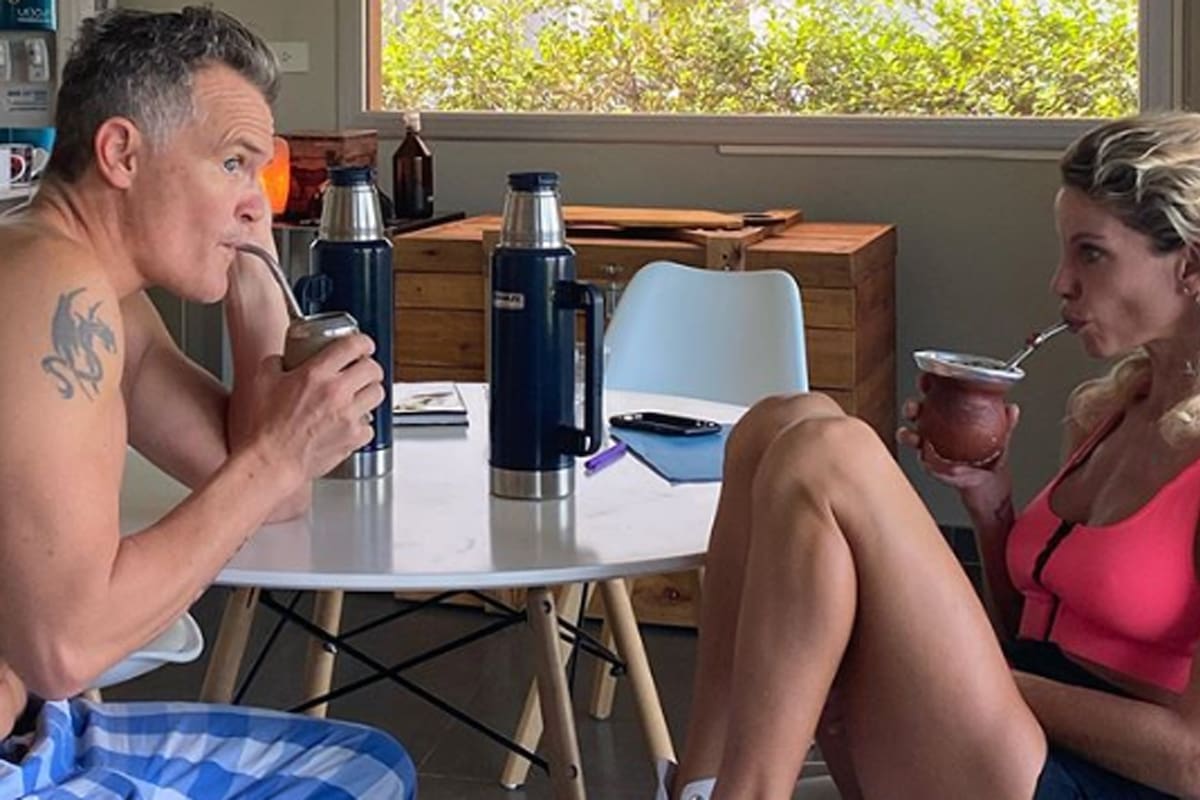 Jimena Cyrulnik y su expareja, Lucas Kirby están pasando la cuarentena juntos y se lo toman con mucho humor