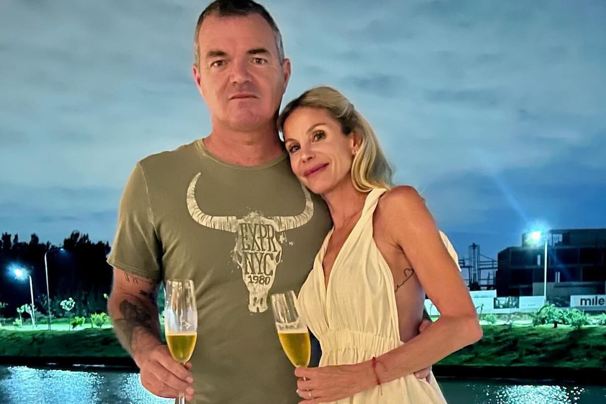 Jimena Cyrulnik y su flamante marido