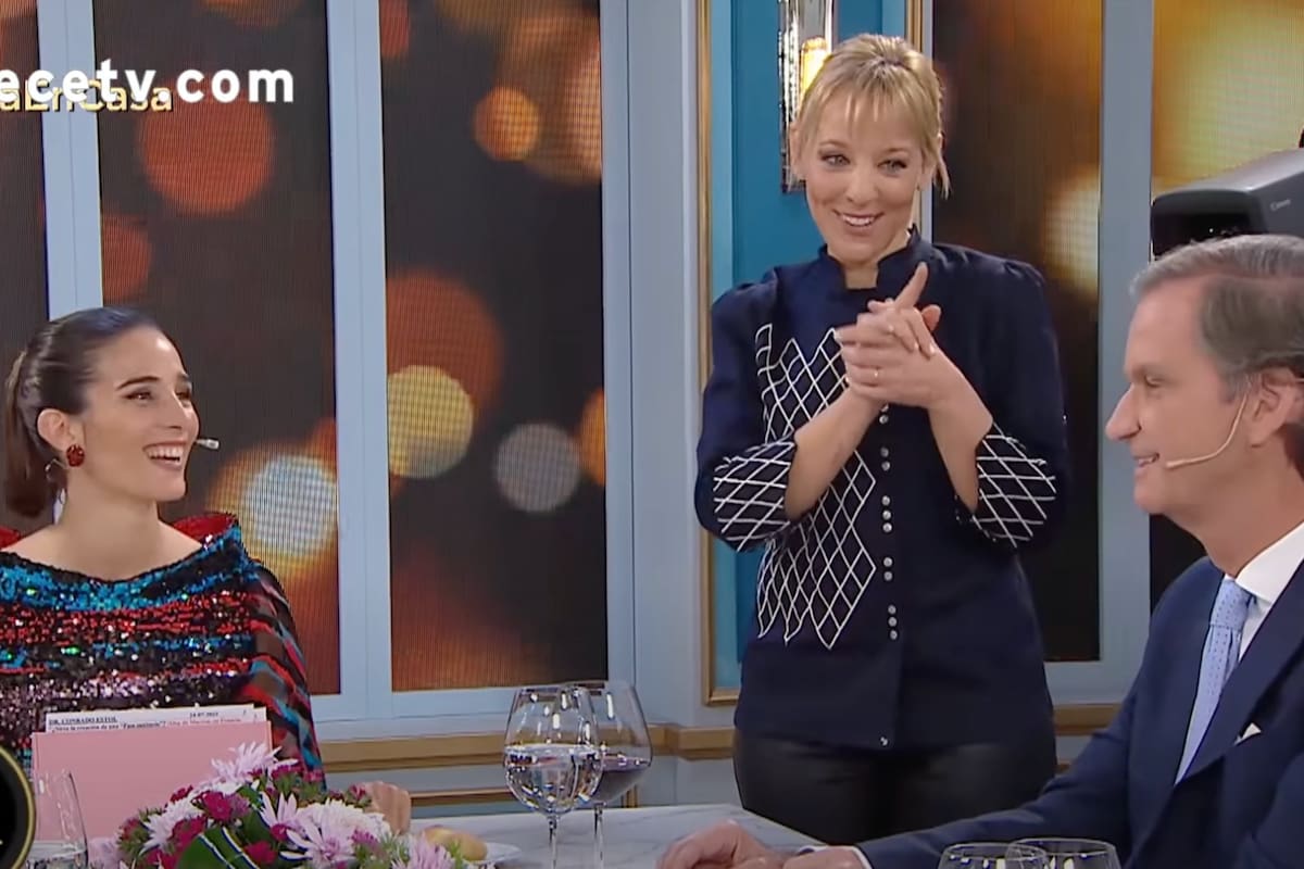 Jimena hizo pasar un momento incómodo a uno de sus comensales