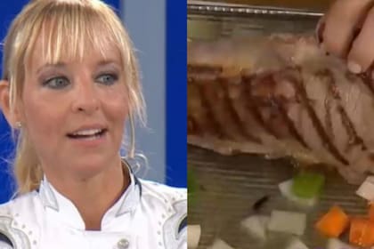 Jimena Monteverde se encontró con una cucaracha mientras cocinaba en vivo