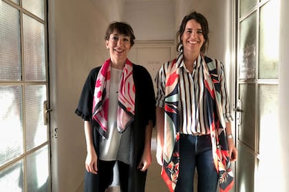 Jimena Palacios y Cecilia Martínez, las diseñadoras de estampas sustentables; de pañuelos a ropa, un éxito