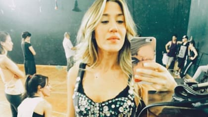 Jimena y un mensaje romántico a su chico