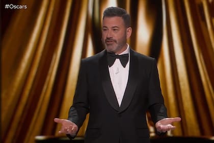 Jimmy Kimmel, en la apertura de la cemonia de los Oscar de este año
