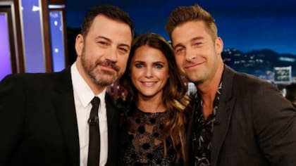 Jimmy Kimmel, Keri Russell y Scott Speedman