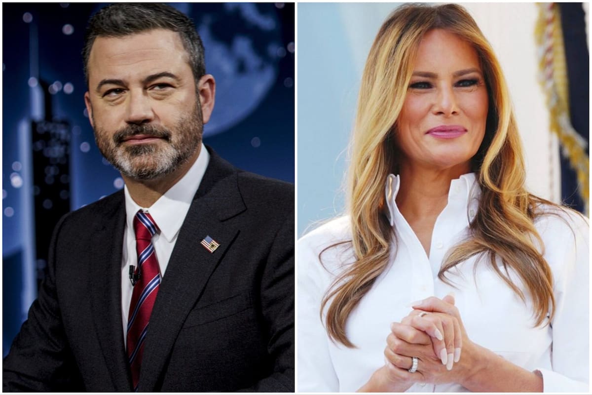 Jimmy Kimmel y Melania Trump, enfrentados