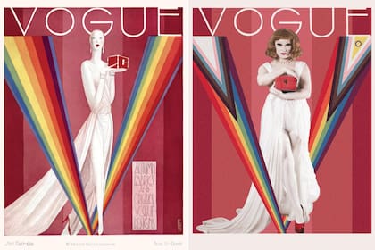 Jinkx Monsoon. Portada: septiembre de 1926. Foto: Instagram/@voguemagazine