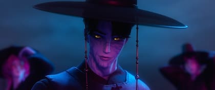 Jinu, el villano que llega desde el infierno para desafiar a las protagonistas con sus pegadizas canciones pop