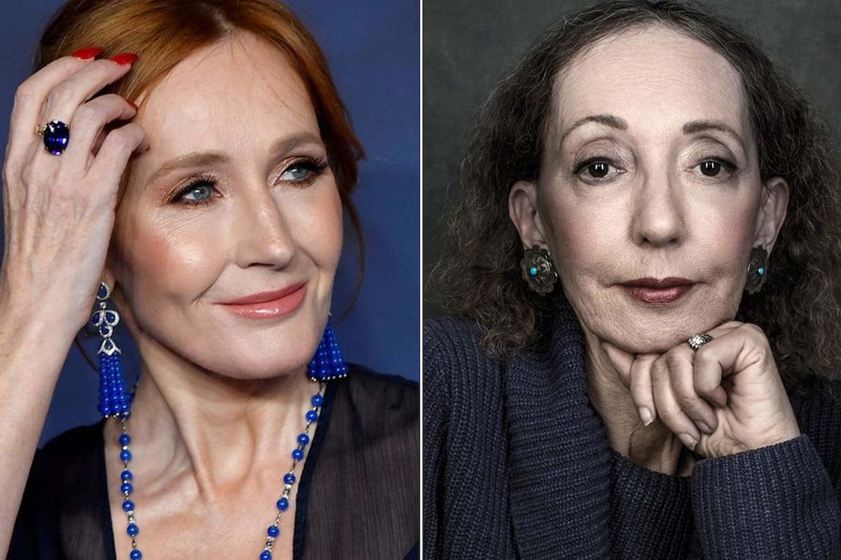 J.K. Rowling y Joyce Carol Oates