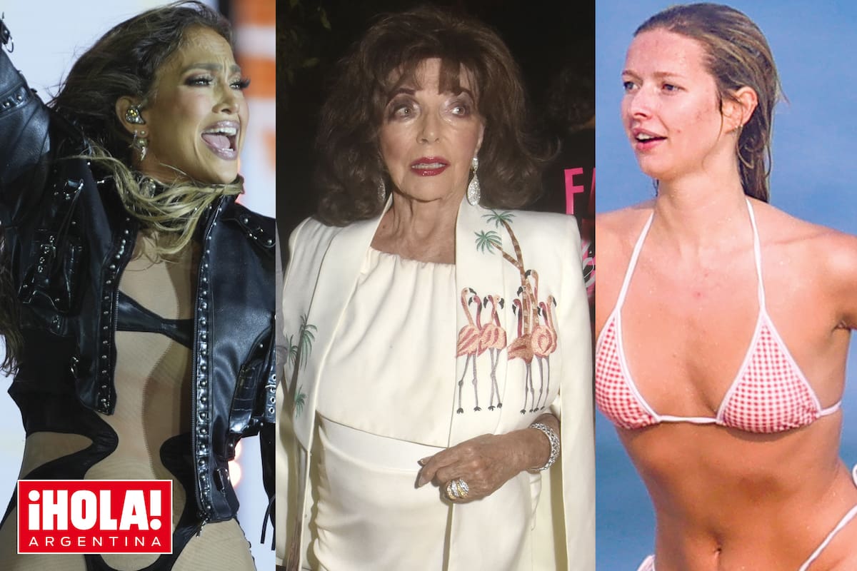 JLo, Joan Collins y Apple Martin