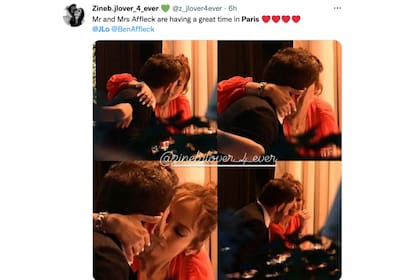 JLO y Ben Affleck compartieron un apasionado momento durante la cena