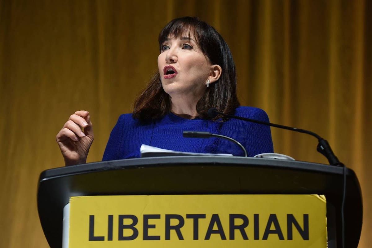 Jo Jorgensen, la candidata libertaria podría torcer el rumbo de las elecciones en el estado de Michigan y hacerle perder la elección a Donald Trump