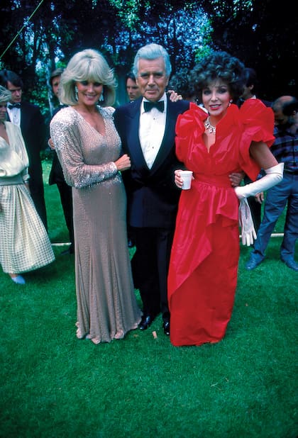 Las estrellas y protagonistas de la serie ícono de los 80: Linda Evans, John Forsythe y Joan. Dinastía emitió su primer capítulo en 1981 y se transformó en un éxito mundial